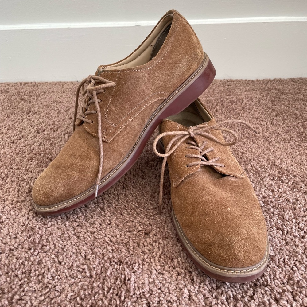 G.H. Bass and Co suede dress shoes